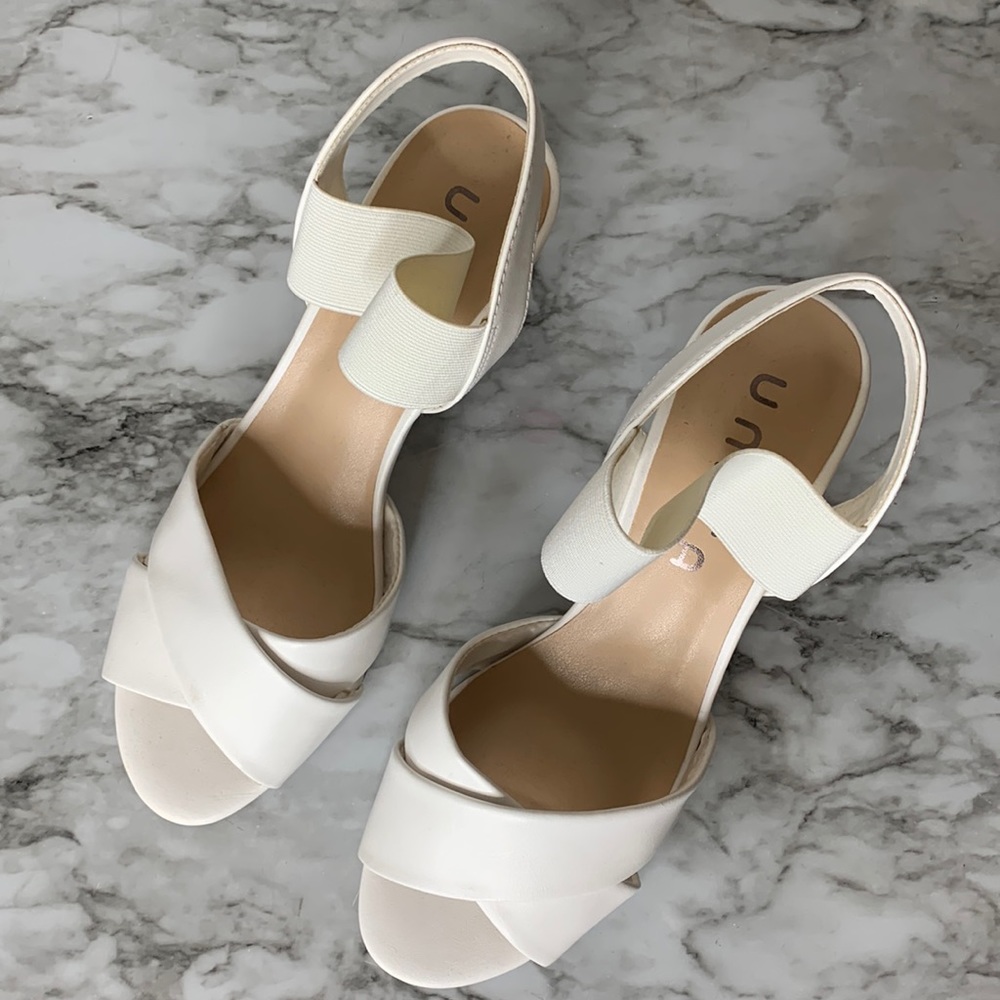 Unisa white sandals